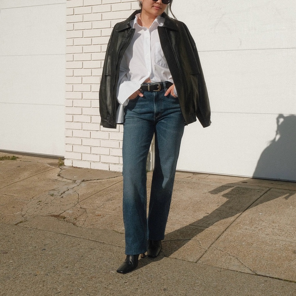 Citizens of Humanity Zurie Straight Jeans in Garnish